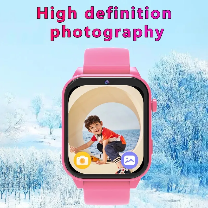 Smartwatch Children's Games Watch 1.83 Inch Display Screen Sleep Monitor Camera Alarm Clock Kids Bracelet for Boys Girls Gifts view 2