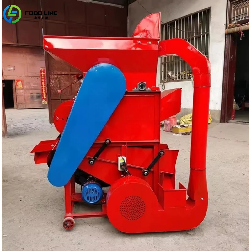 

Customized Mini Electric Peanut Sheller Machine Small Batch Home Use Portable Wheel-Mounted Shelling Device