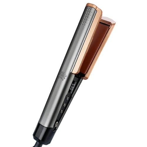 Plancha de pelo - Secador y alisador de cabello húmedo y seco 2 en 1 Calentamiento rápido Apagado automático de 13 temperaturas