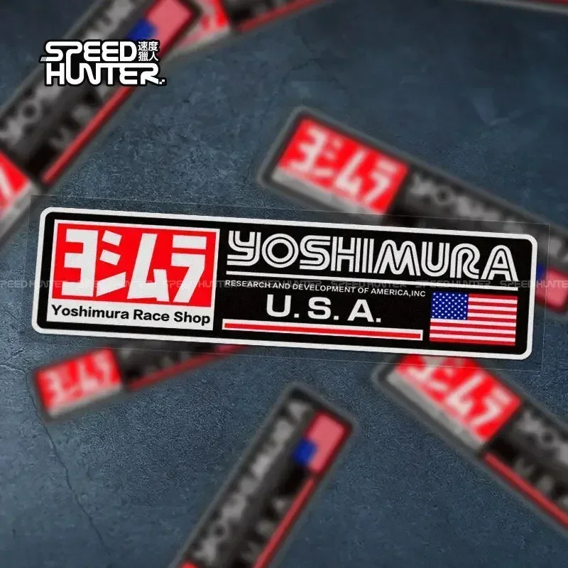 

AAYoshimura Jimura Motorcycle Decal Sticker Customized Version Exhaust Pipe Decal Motorcycle Retrofit Car Decal Ornamental/B/B