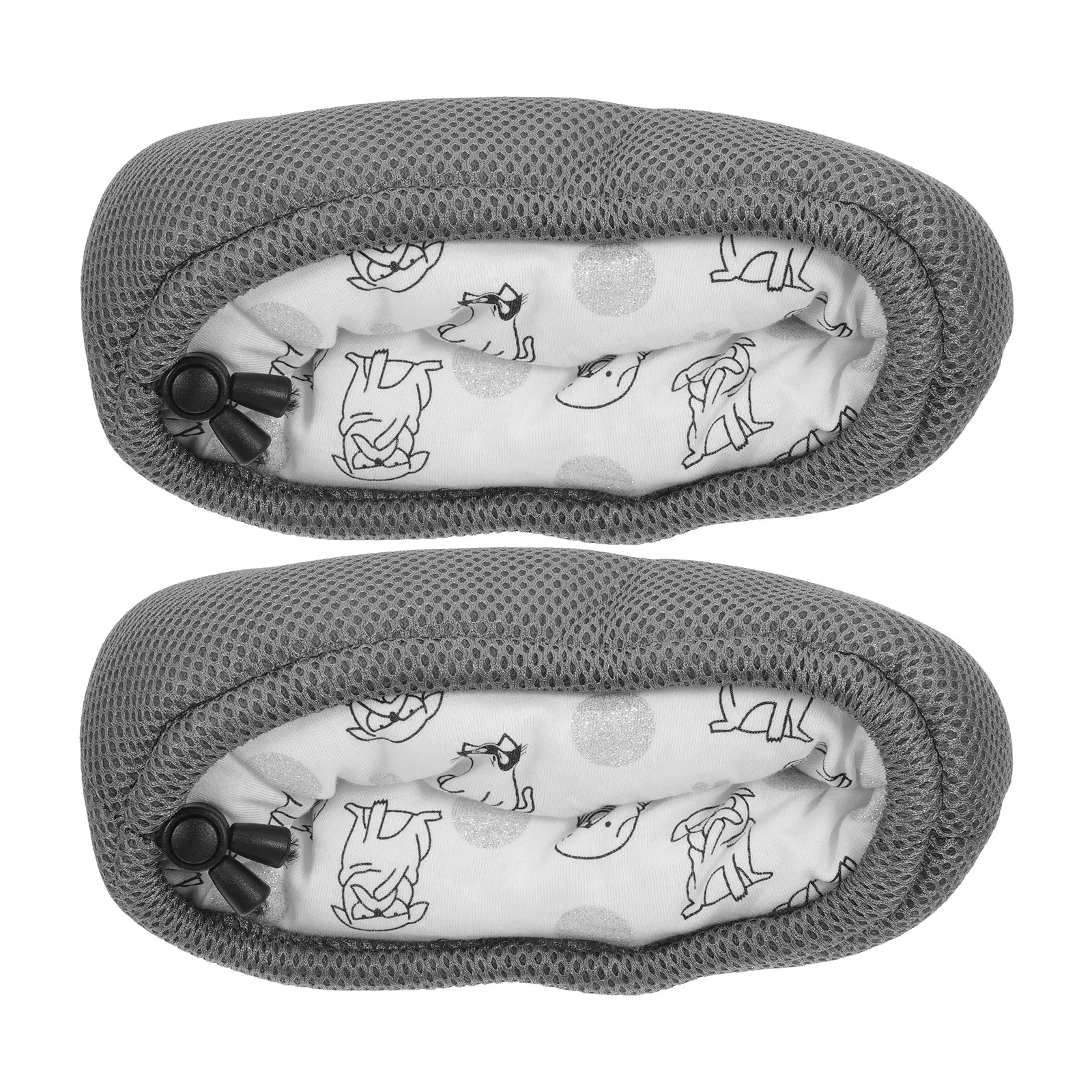 1Pair Thickened Crutch Cover Cotton Sponge Wear-Resistant Underarm Pads Comfortable Portable Replaceable Crutch Pads for Elderly