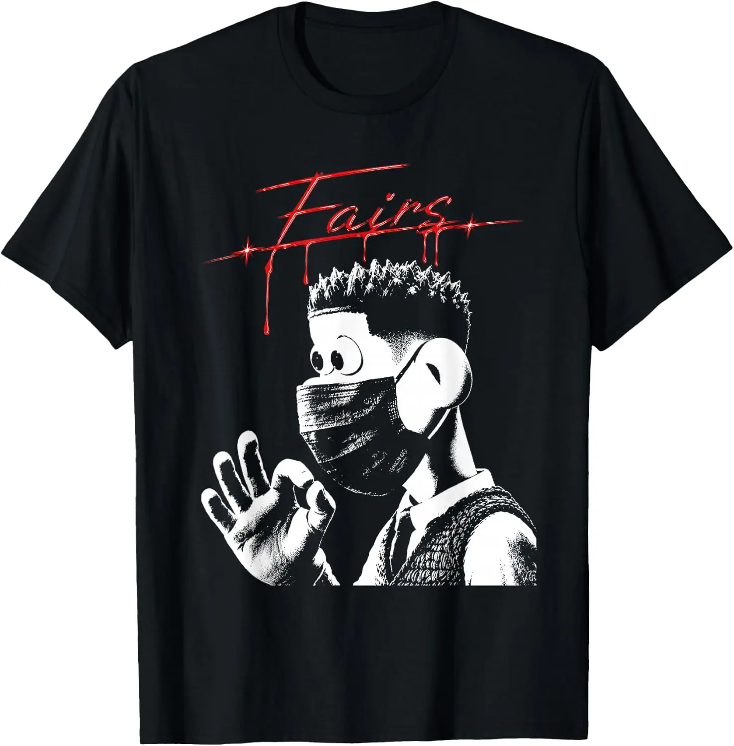 Vintage YBG Fairs Slang Meme Retro Grunge Art T-Shirt 100% Cotton Trendy Y2K Short-Sleeve Tee-Soft, Quick-Drying,