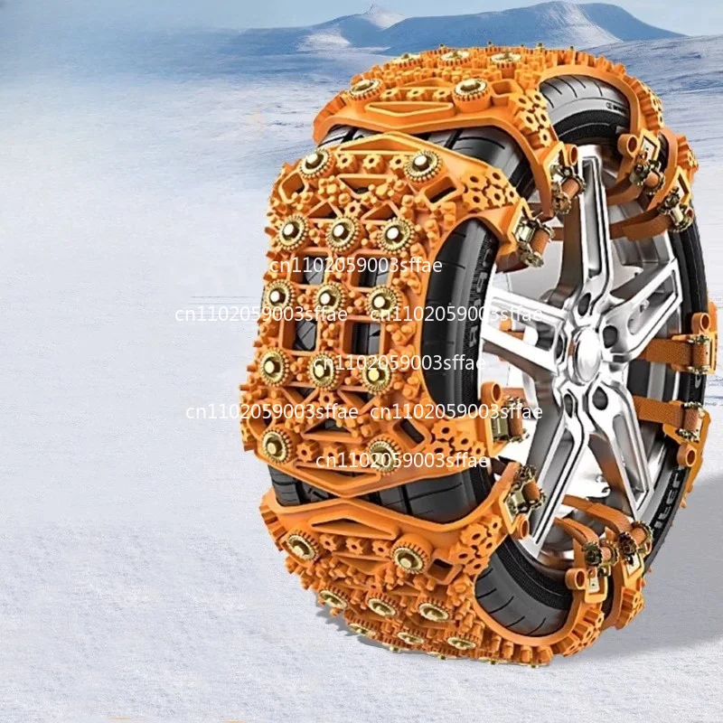 SUV Universal Beef Tendon Thickened Emergency Winter Snow Fast Snow Chain Car Snow Chain Car Off-road Vehicle