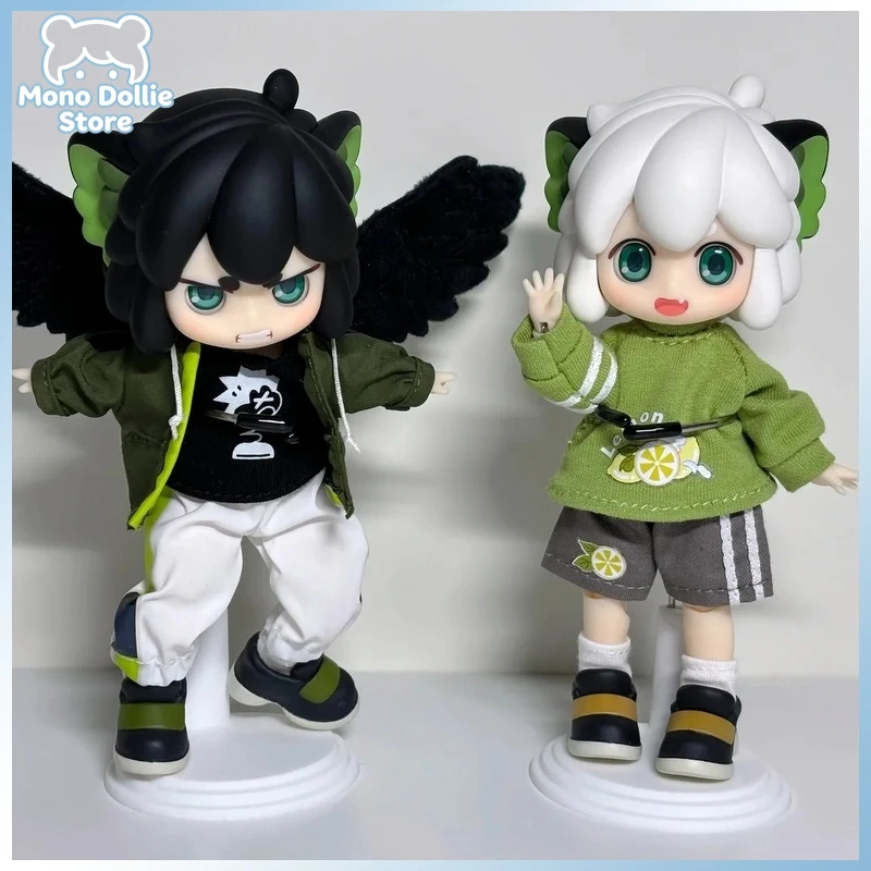 

Genuine The Legend Of Hei 2 Co-Branded Series Luo Xiaohei Action Figures 1/12 Bjd Articulated Doll Collect Model Birthday Gift