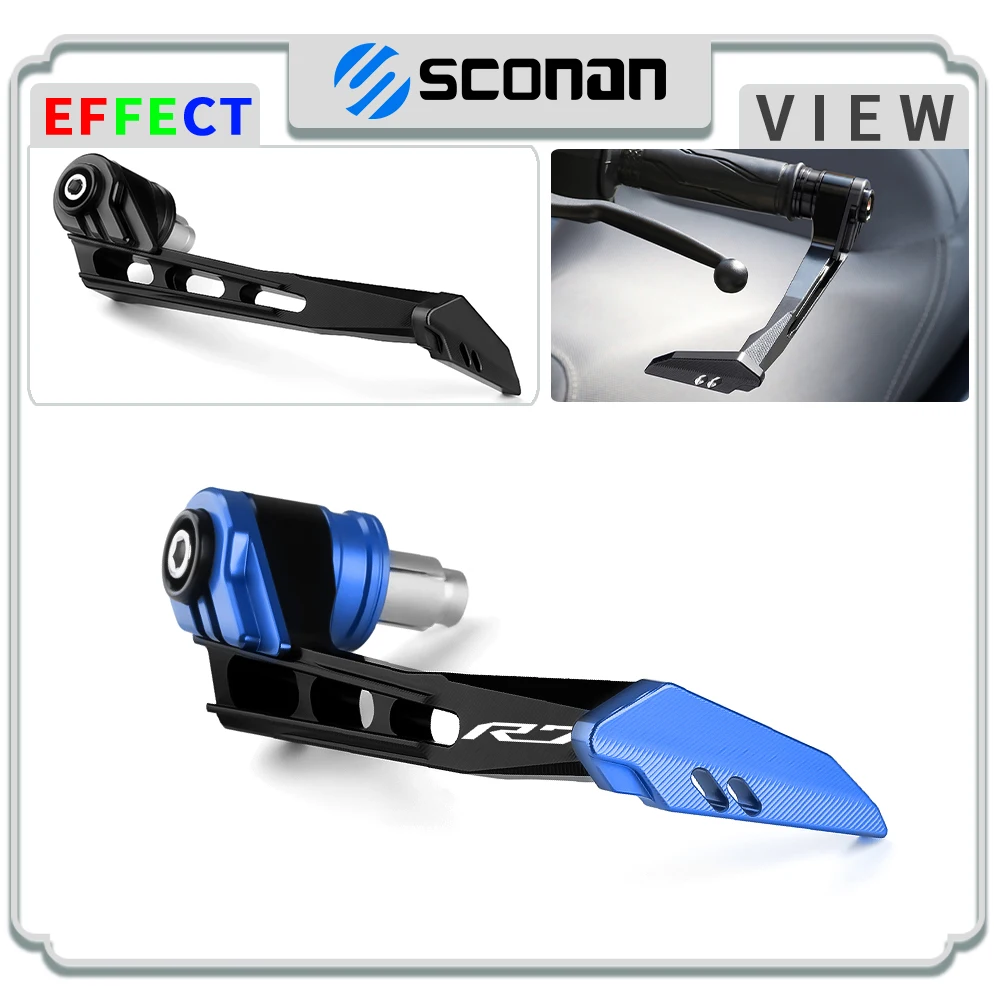 For YZF R7 YZFR7 YZF-R7 -2023 2024 2025 All Year Motorcycle Accessories Clutch Brake Handlebar Protector Guard Cover Universal