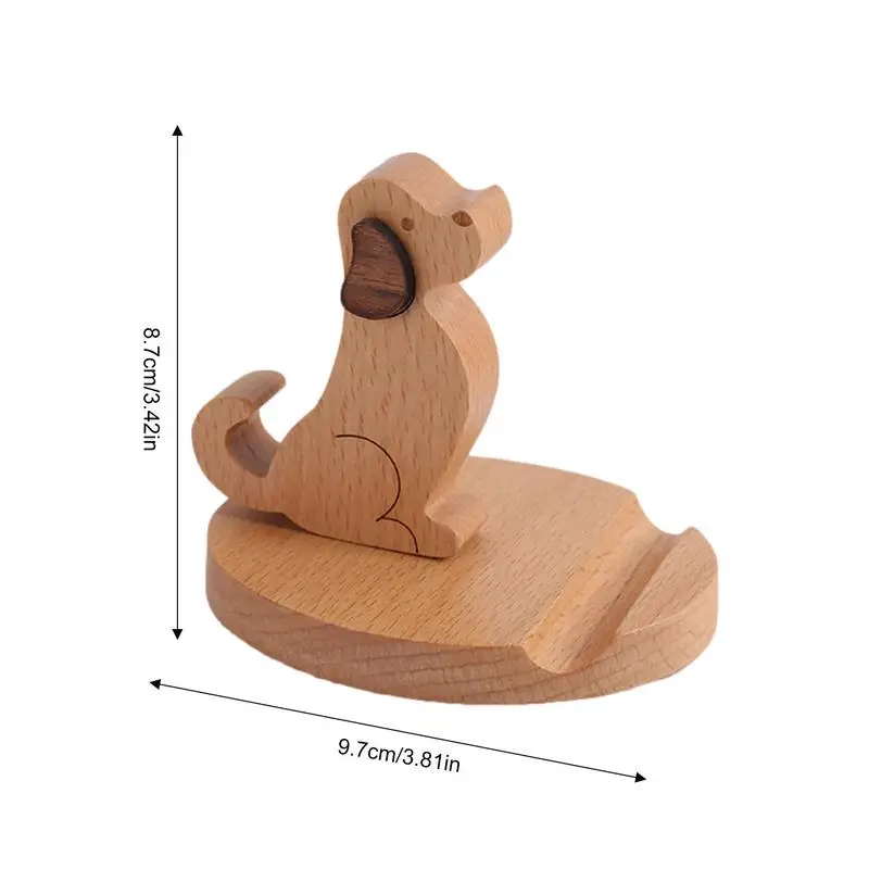 Holz Telefon Halter Stehen Dekorative Halterung Ständer Für Tablet Unterstützung Holz Halterung Halter Für Live-Streaming Aufnahme