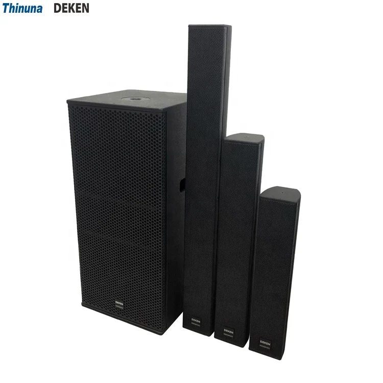 SHOW Q212S Dual 12 Inch Subwoofer Professional Audio Line Array Column Speaker 1000W 2-unit Inverting Subwoofer