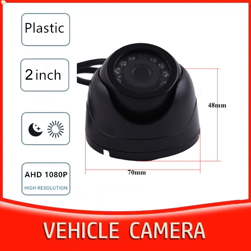 AHD 1080P infrared night vision Plastic Dome Camera for Bus