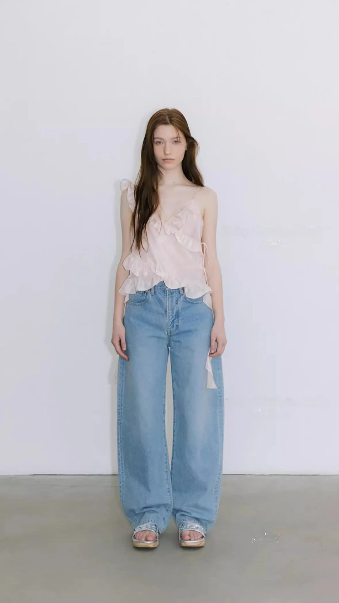 صيف جديد PREON Ele الدانتيل تقليم الأعلى تنوعا الملابس الداخلية الأزهار تصميم الكورية Sle سترة غير رسمية حزام المرأة Faion #3