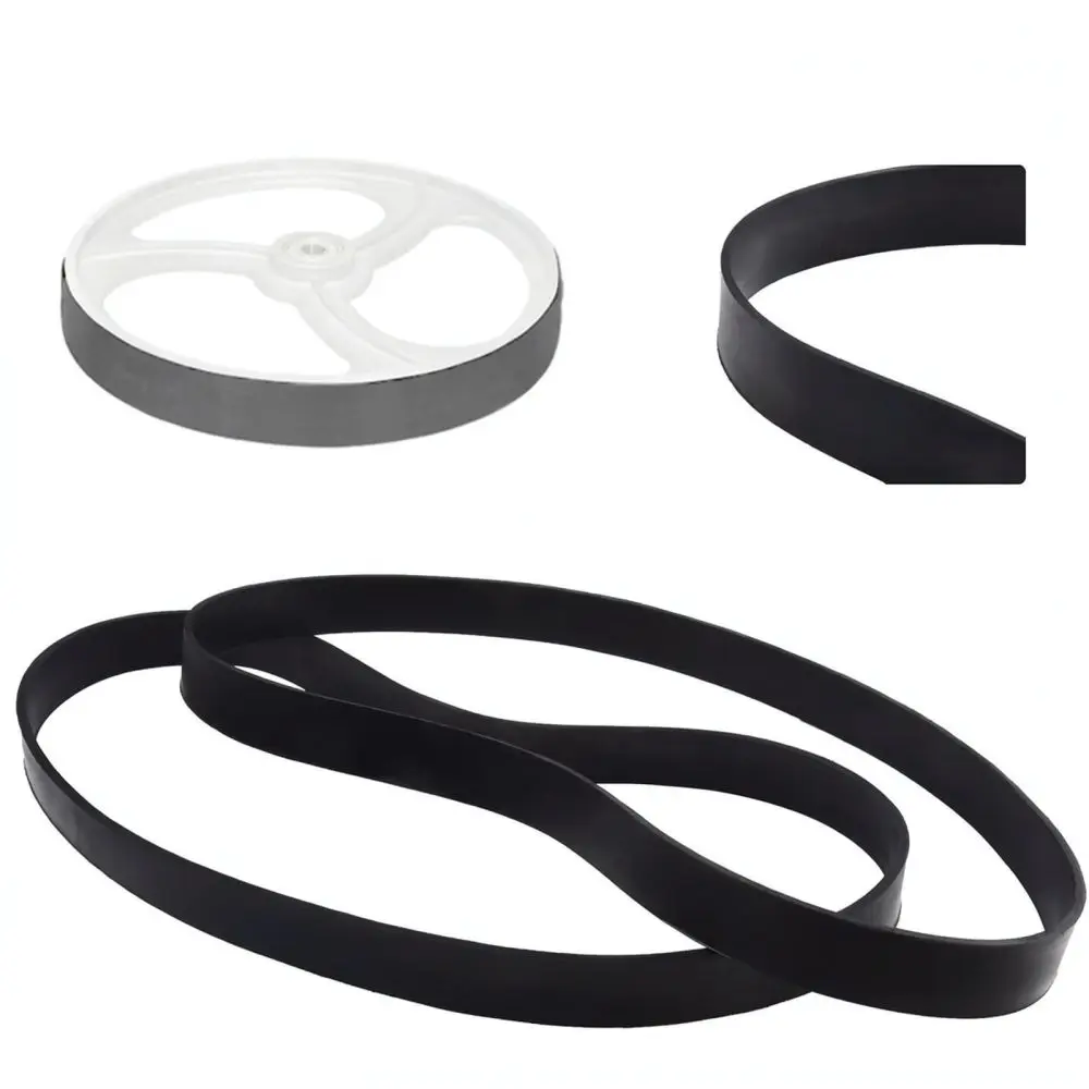 Band Saw Wheel Rubber Tire 8 9 10 12 14 Inch Woodworking Machinery Spare Parts High Friction Stabilization Quiet Operation