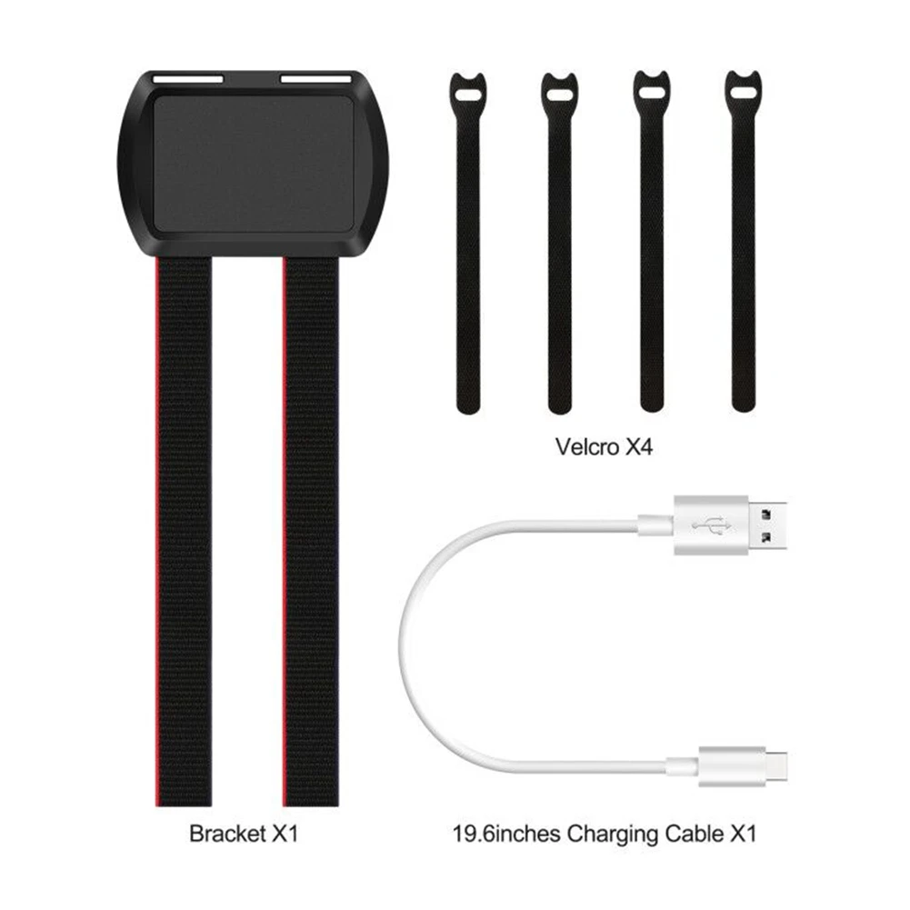

AT-VR Power Bank Fixing Bracket Battery Strap for Oculus Quest 2 Adjustable Head Strap Battery Fixed Holder VR