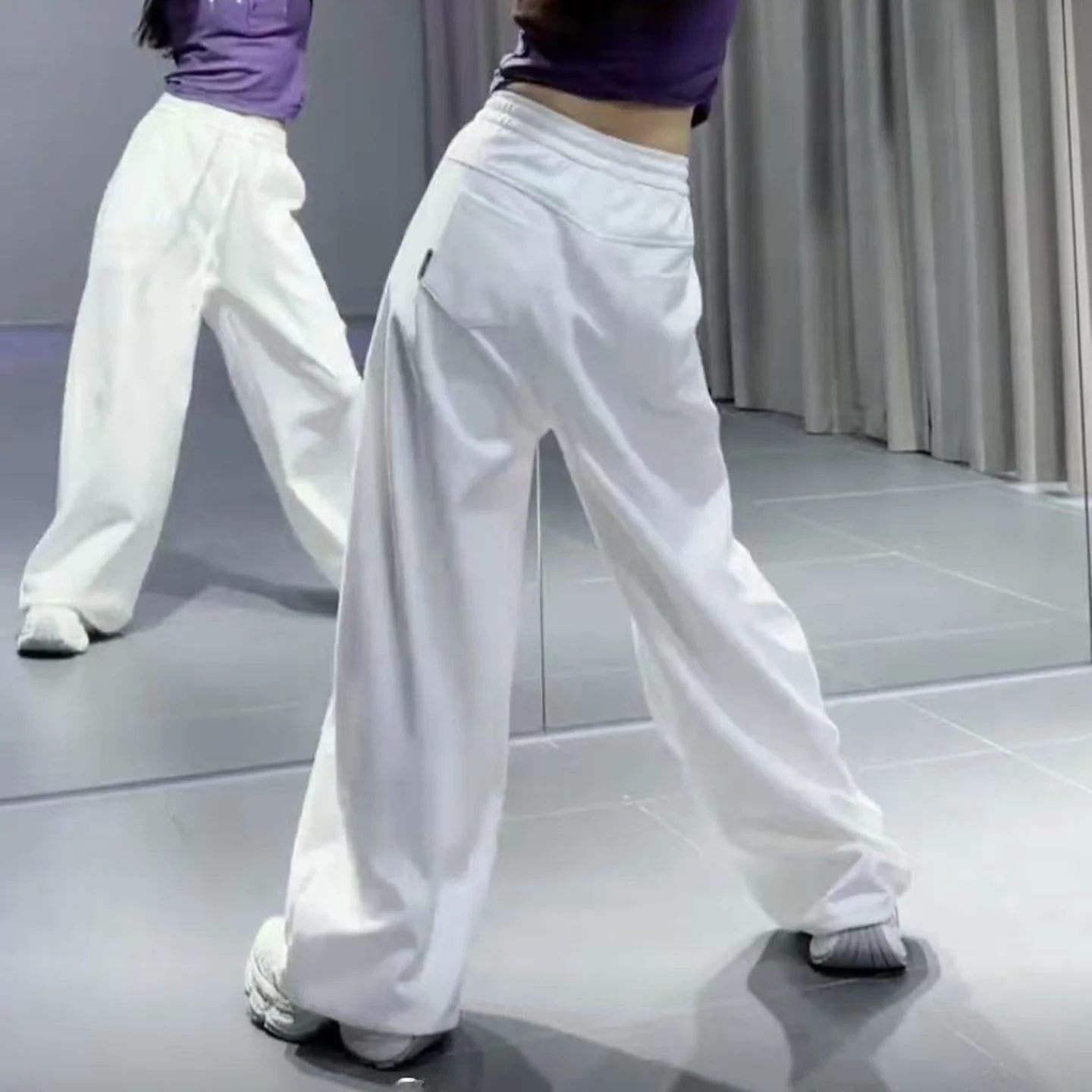 pantalones-deportivos-blancos-holgados-de-verano-para-mujer-pantalones-casuales-de-baile-cuadrado-con-cordon-pantalones-de-pierna-recta-a-la-moda-para-mujer