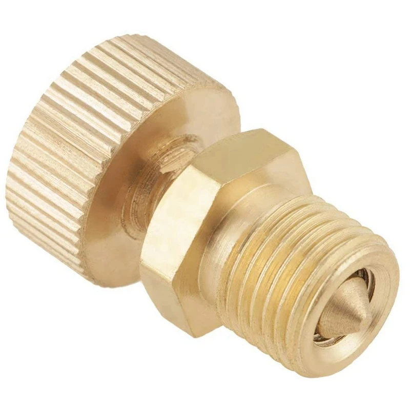 65MPA Exhaust Screw Quick Ventilator Exhaust Valve Breather Brass High Pressure Pump