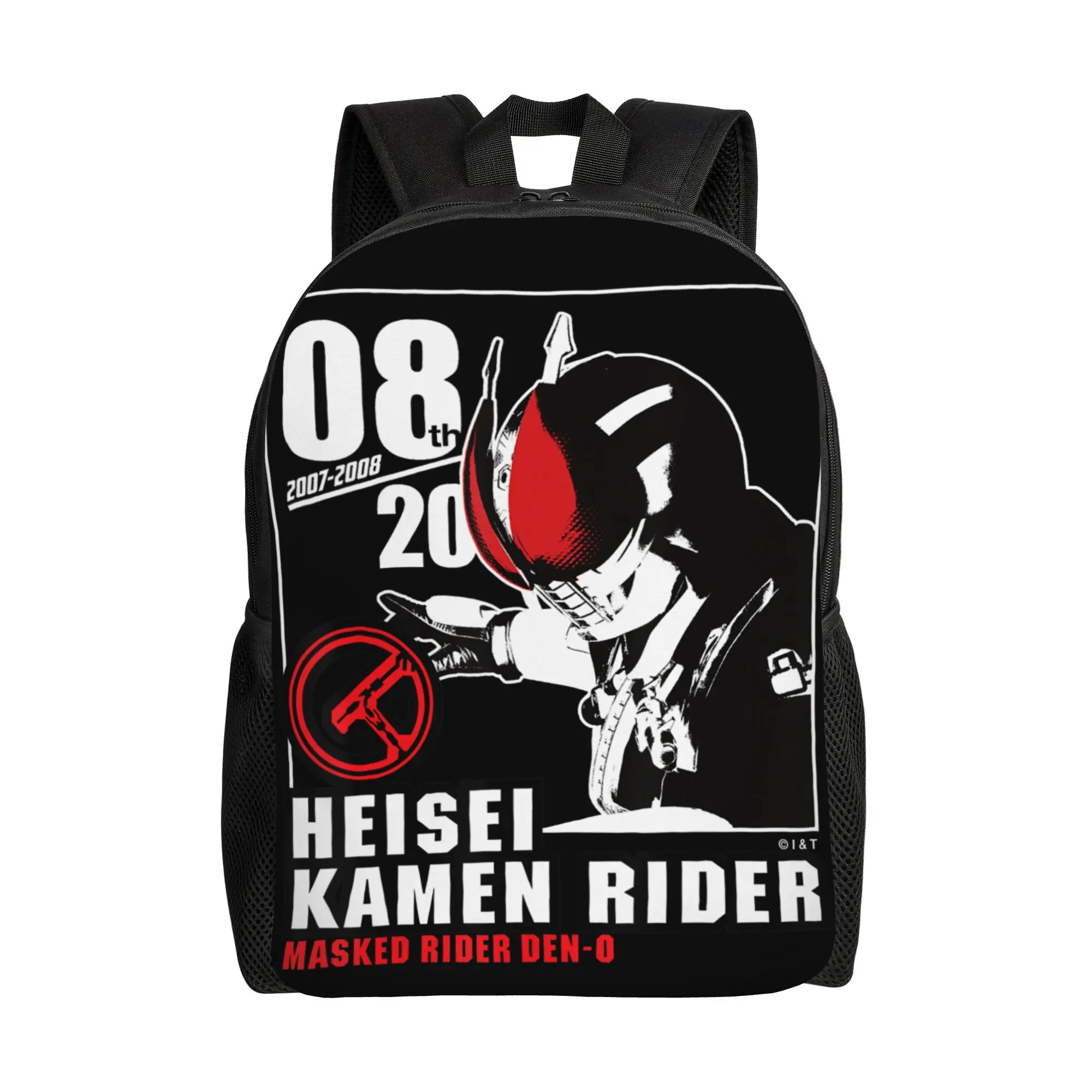 

Bandai backpacks Kamen Rider Den O Heisei Rider Anniversary Daypack mochila Daily Hiking Sturdy Shoulder Rucksack