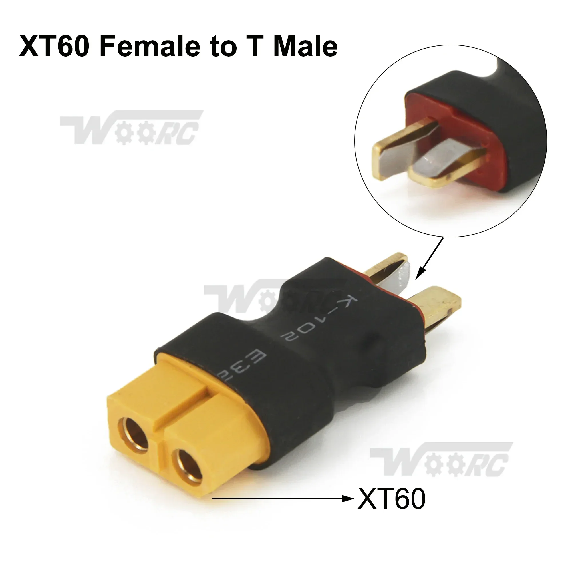 Adaptateur XT60 Vers XT30 Mâle/femelle – Conversion Bidirectionnelle Pour Drones FPV, Chargeurs Lipo Et Modèles RC