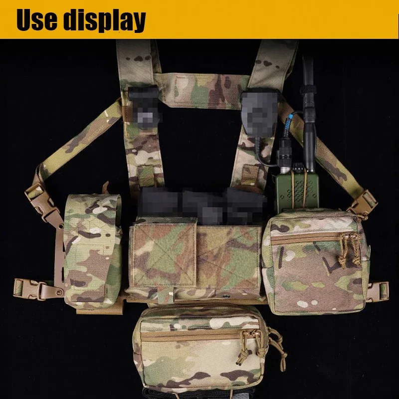 SPUD Chest Magazine Pouch/762 556 M4 AK Radio MAG GP Bag/Equipment Vest Accessories MOLLE Storage Bag Storage Holster