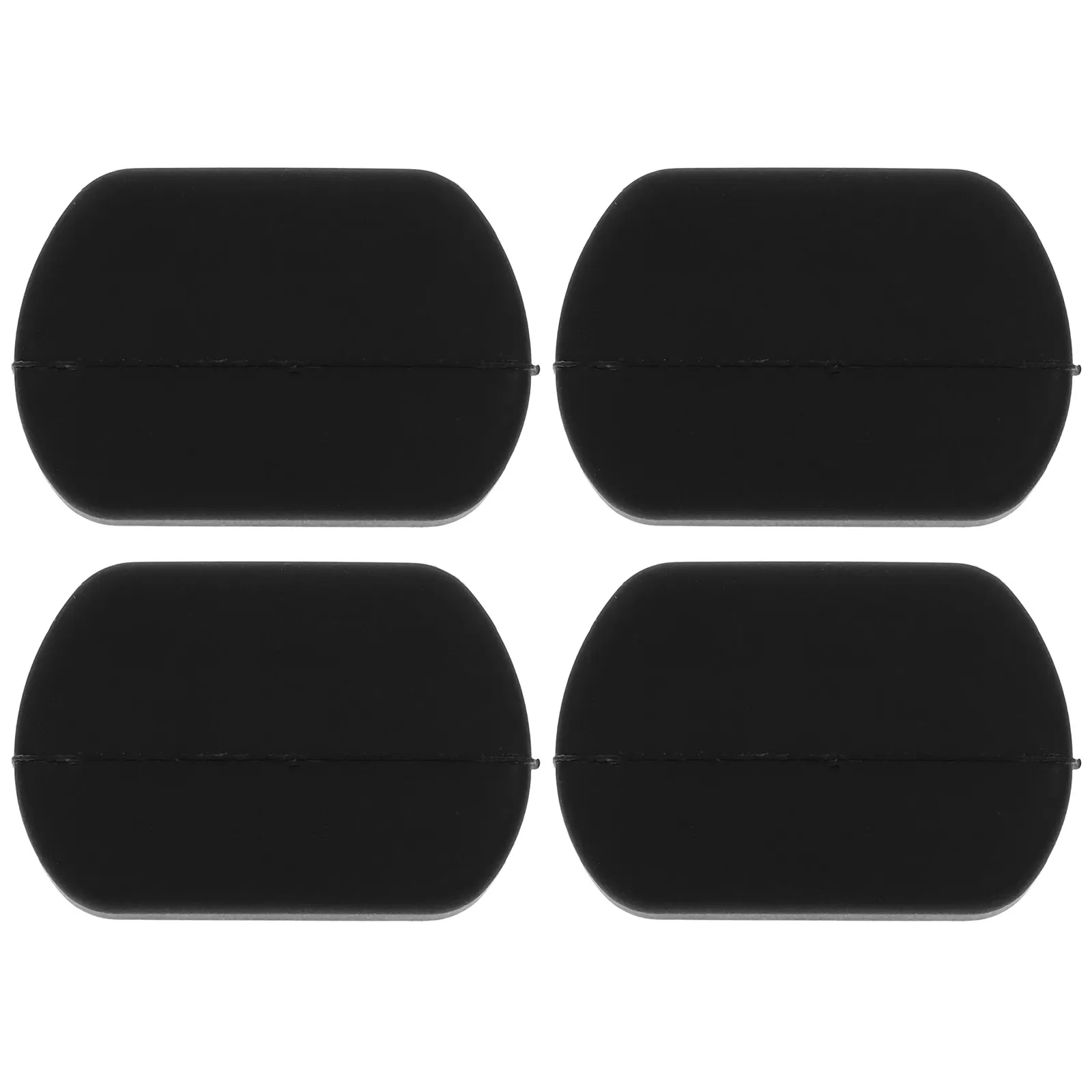 4Pcs Air Fryer Bumpers ABS Tray Feet Protectors Prevent Damage Improve Durability Reduce Cleaning Effort Compatible with Most