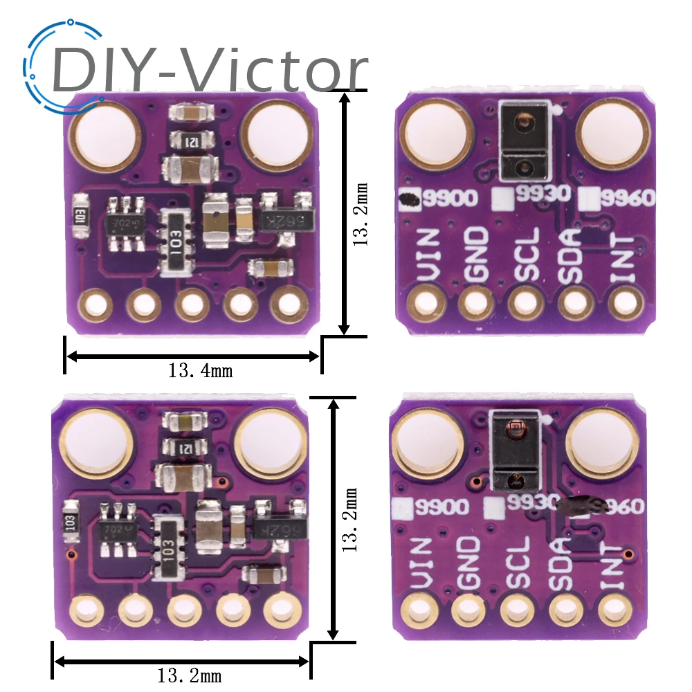 GY-9900 GY-9960LLC APDS-9960 RGB And Gesture Sensor Module APDS-9900 For Arduino Breakout I2C IIC Breakout GY-9960