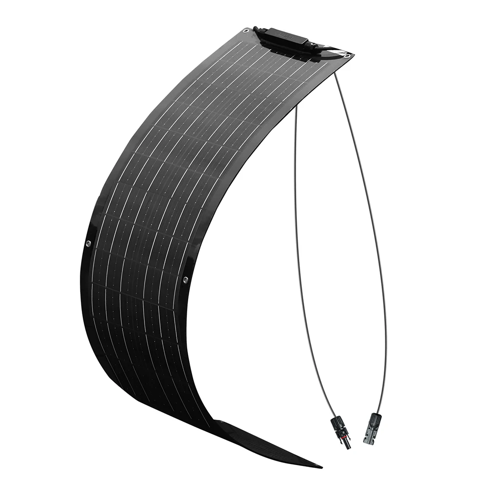 100W Flexible Solar Panel Monocrystalline Silicon 50W 100 Watt Solar Panels For Boat Car Motorhome Yacht 12v/24V Battery Charge