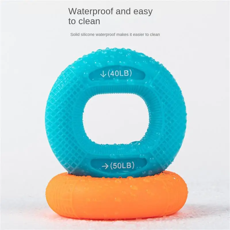 Grip Puller Double Strength Silicone Grip Ring Fitness Finger Arm Strength Rehabilitation Training Puller