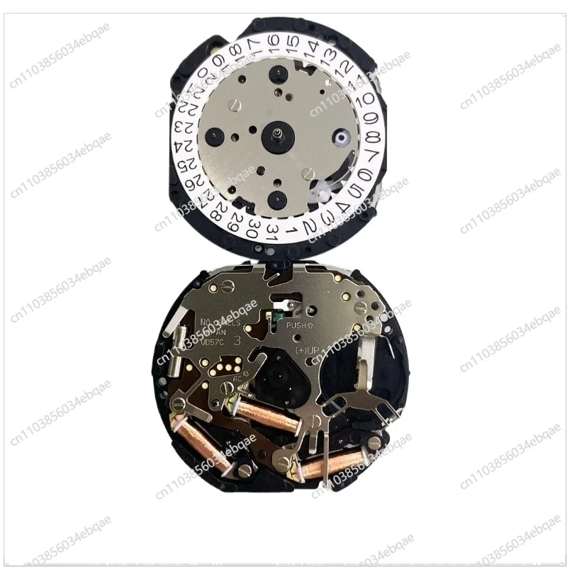 For Watch Accessories VD57C-H3 Executive Movement No. 3 Quartz Watch Movement VD57 Movement