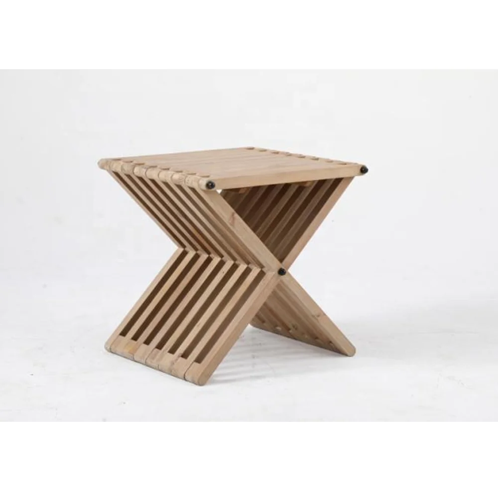 

MRS WOODS Rattan Bedside Tables Fir Wood Night Stand Solid Wood French Style Nightstands for Bedroom