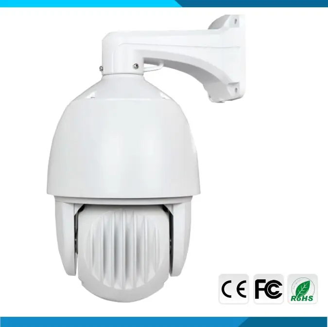 الإسكان المعدني 360 درجة التكبير كاميرا متحركة RS485 التناظرية الأشعة تحت الحمراء عالية السرعة كاميرا بشكل قبة 1000TVL PTZ 30X كاميرا بصرية خارجية DC12V