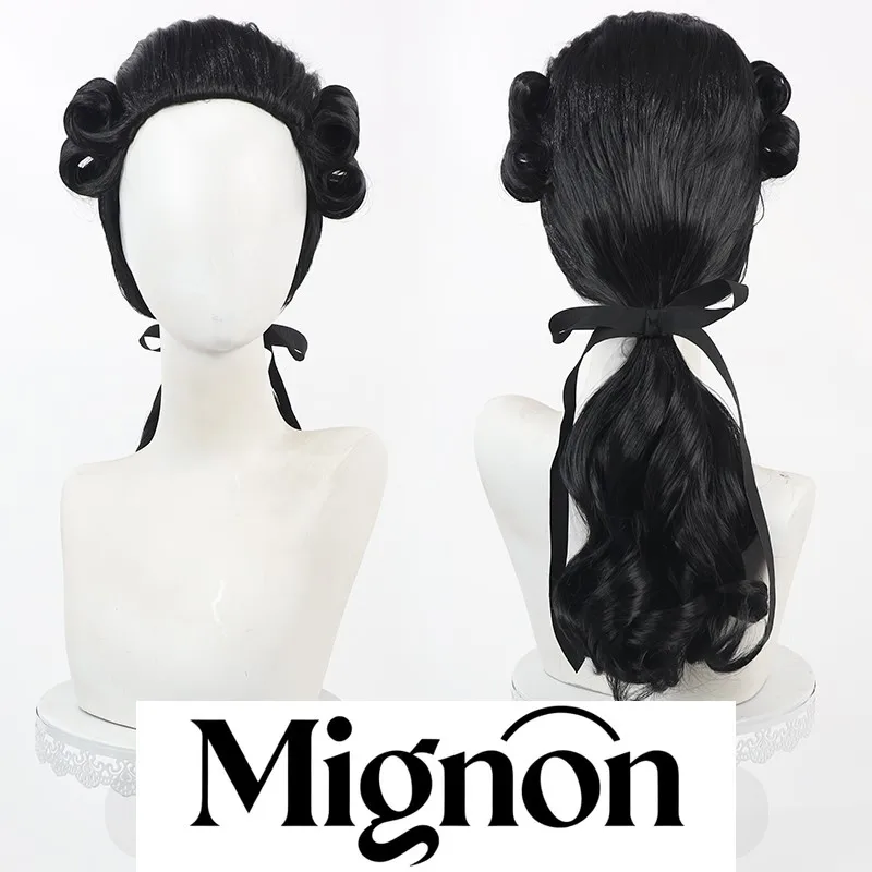 Perruque de cosplay pour hommes européens, spectacle de cour, juge, avocat, style Halloween, cadeau d'halloween