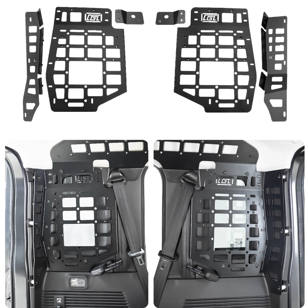 

Trunk Left Right Window Molle Panel Cargo Storage Racks For Suzuki Jimny 5-Door 2025 2026