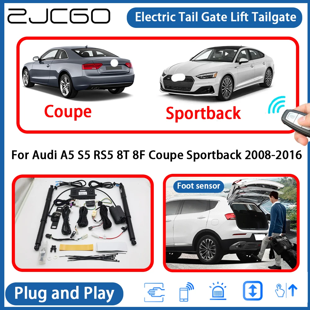 

for Audi A5 S5 RS5 8T 8F Coupe Sportback 2008-2016 Powered Tailgate Power Liftgate Electric Tail Gate Lift Assisting System