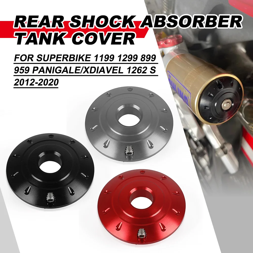 

Motorcycle FOR Ducati SUPERBIKE 1199 1299 899 959 Panigale/XDIAVEL 1262 S 2012-2020 Eservoir Shock Absorber Cover Accessories