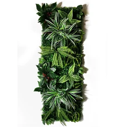 Artificial Lawn Artificial Plant Wall Simulation Flower Panel 40*120CM Plant Wall Panel Home Decoration