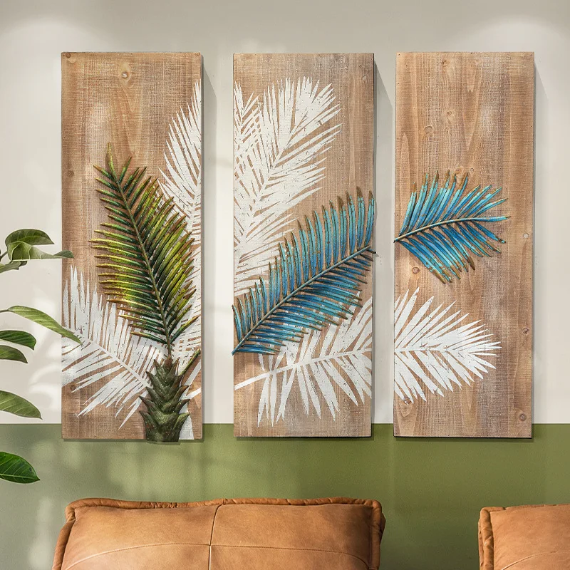 Wabi Sansi wind hanging painting living room wall decoration pendant sofa background wall