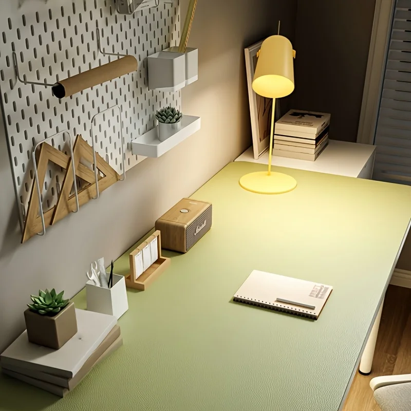 Oversized Office Desk Pad Waterproof PU Leather Student Study Table Mat Anti-Curl Writing Blotter Non-Slip PC Gaming Accessory