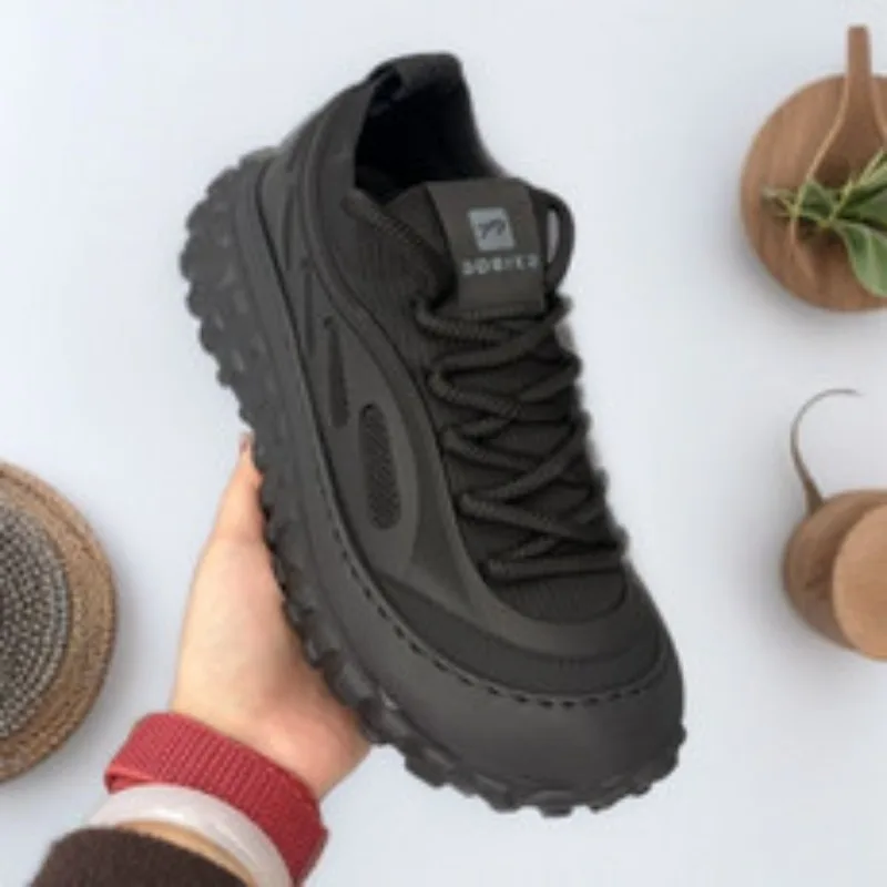 

Men's Spring and Autumn Breathable Flying Mesh Shoes Men's Running Soft Sole Casual Sports Shoes Vulcanized Fitness Men's Shoes