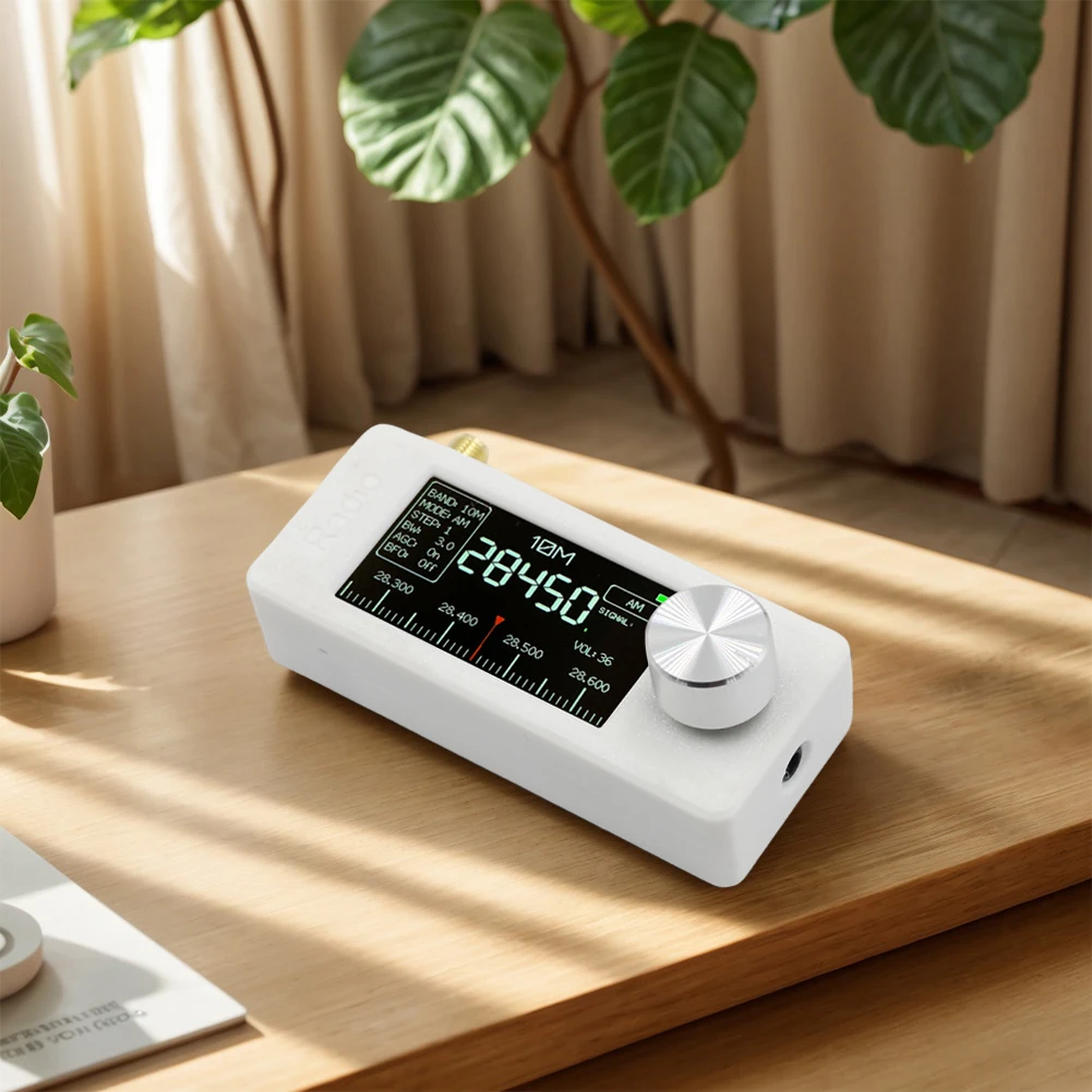 SI4732 0.5-108 ميجا هرتز راديو محمول 1.9 بوصة IPS شاشة جيب راديو صغير LSB USB AM FM جميع الموجات راديو استقبال راديو FM/AM