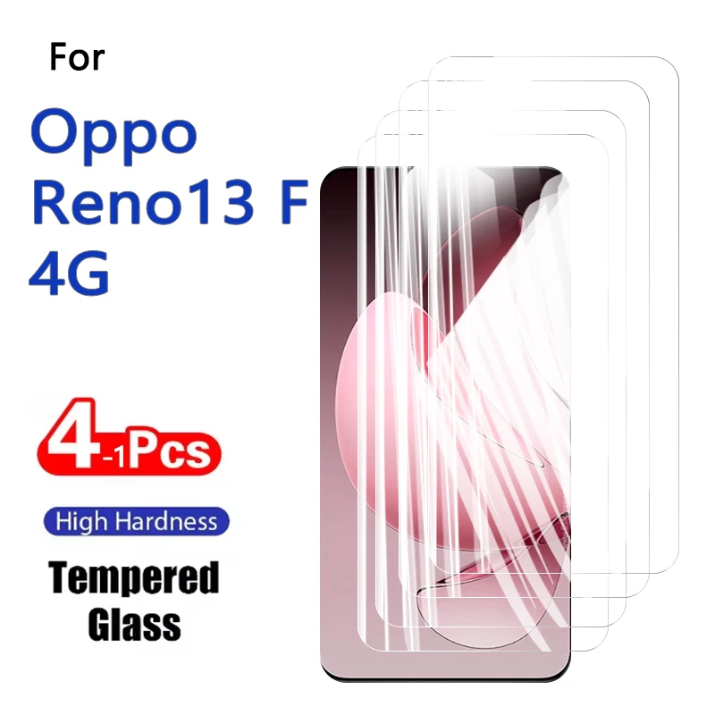 1-4PCS Screen Protectors For Oppo Reno13 F 4G  Reno13F 6.67