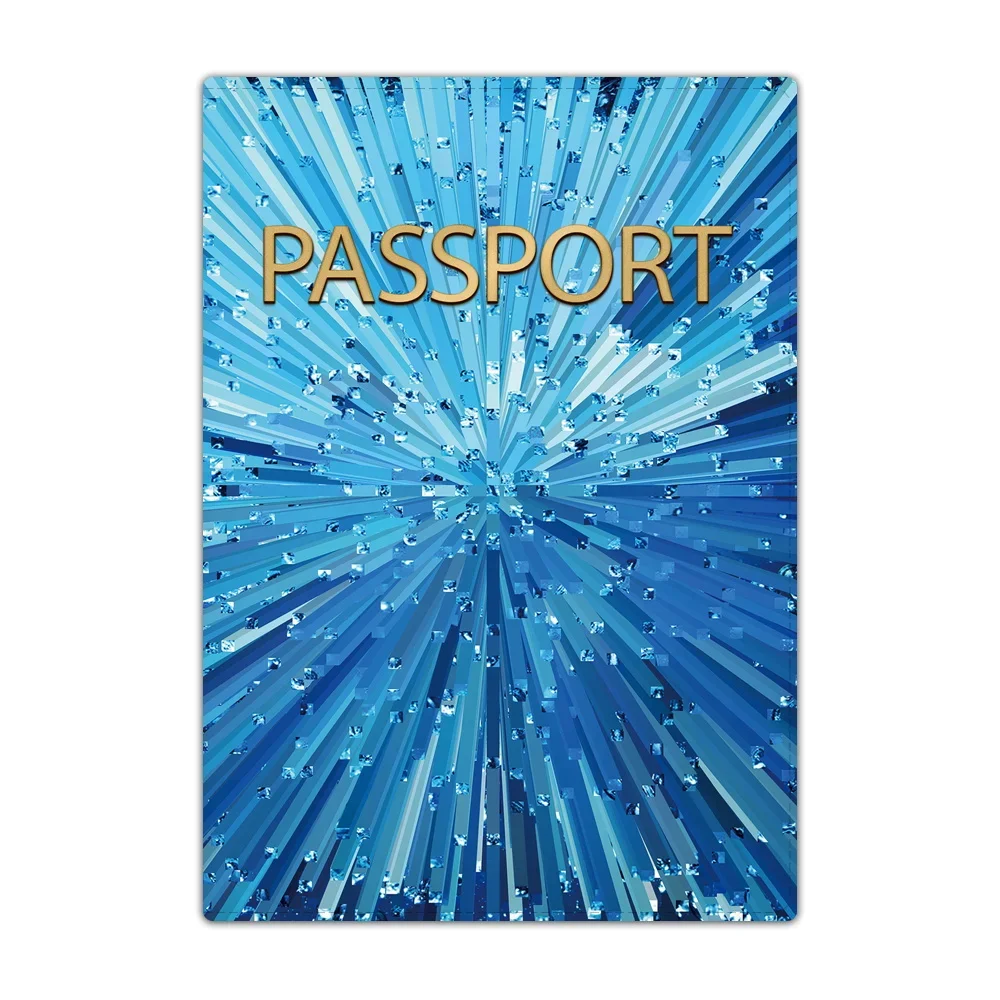 Funda protectora para pasaporte de viaje para hombre y mujer, tarjetero de crédito, Protector para documentos de identidad