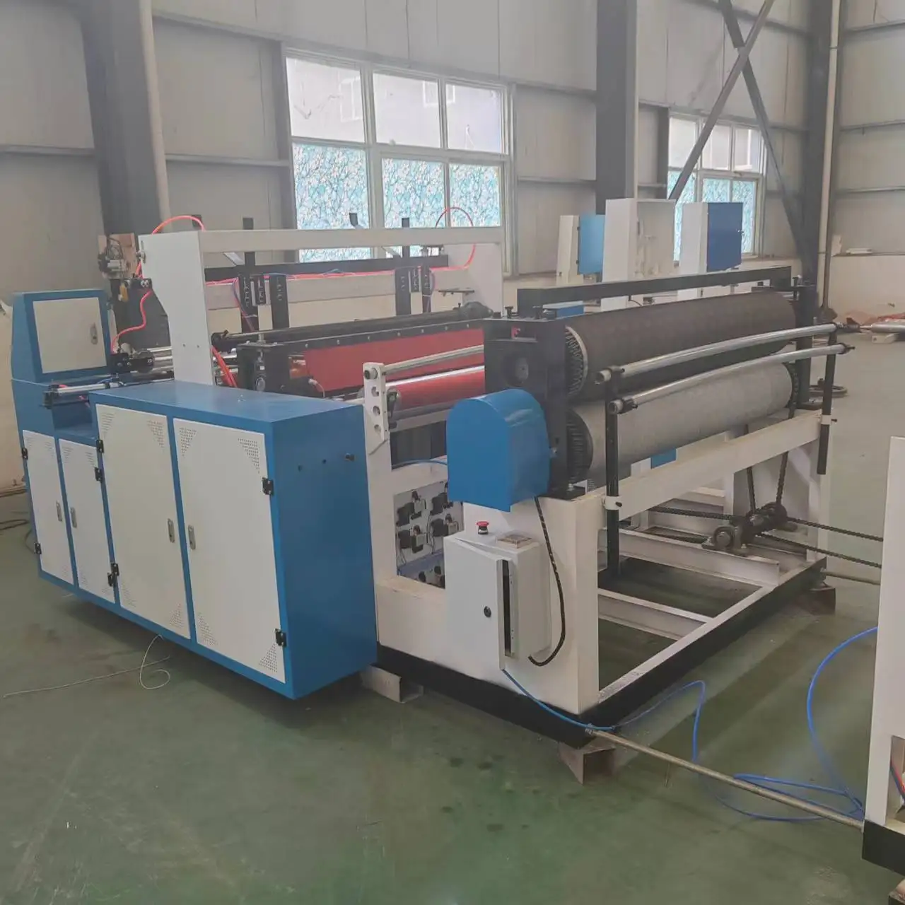 1800-Type Toilet Paper Production Line Semi-Automatic Paper Products Processing Machine Small Roll Paper Making Machine