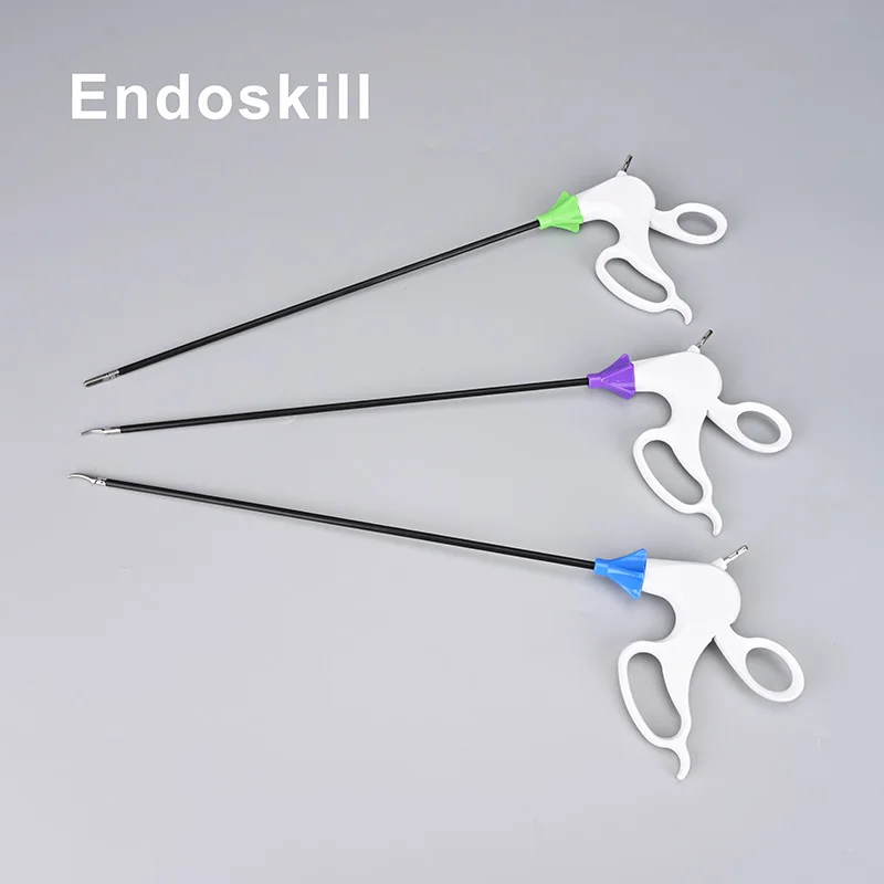 Laparoscopic training instruments - Separation forceps + scissors + needle holding forceps