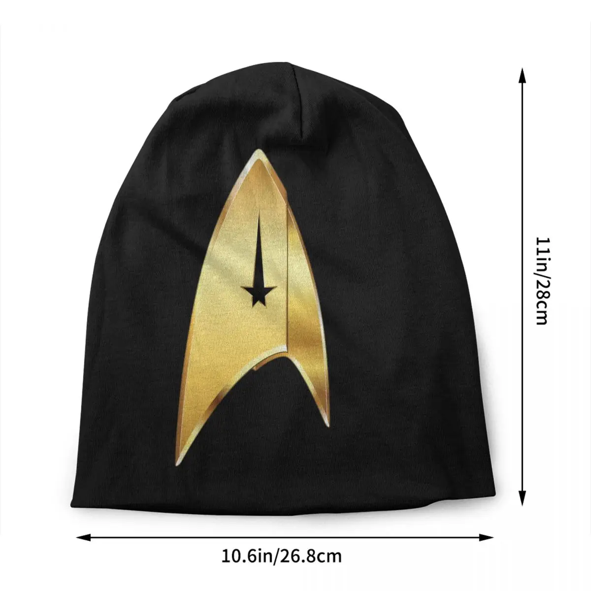 Custom Star Trek Skullies Beanies Caps Unisex Winter Knit Hat Street Adult Science Fiction TV Series Bonnet Hats Outdoor Ski Cap