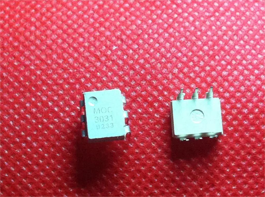 10pcs/lot MOC3031M MOC3031 DIP-6 SCR optocoupler new original In Stock