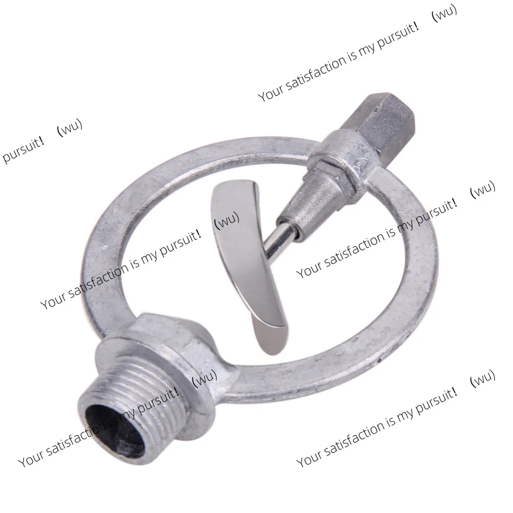 4 points alloy rain nozzle 360 degree automatic rotating sprinkler lawn sprinkler irrigation landscaping cooling sprinkler