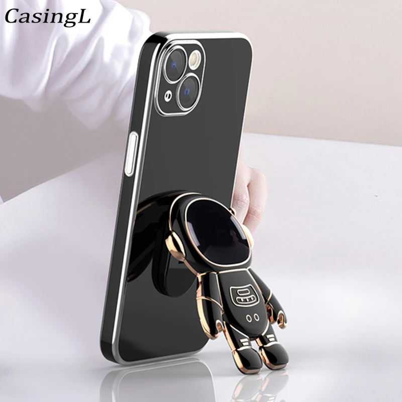 우주 비행사 홀더가있는 ZTE Axon 50 Lite 케이스 용 ZTE Axon 40 Lite 쉘용 초박형 실리콘 카메라 보호 커버