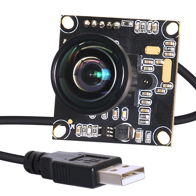 

2025 AR0230 1080P USB Industrial Camera Module 32*32mm 2.4mm 120Degree Distortionless H.264 Wide Dynamic for Face