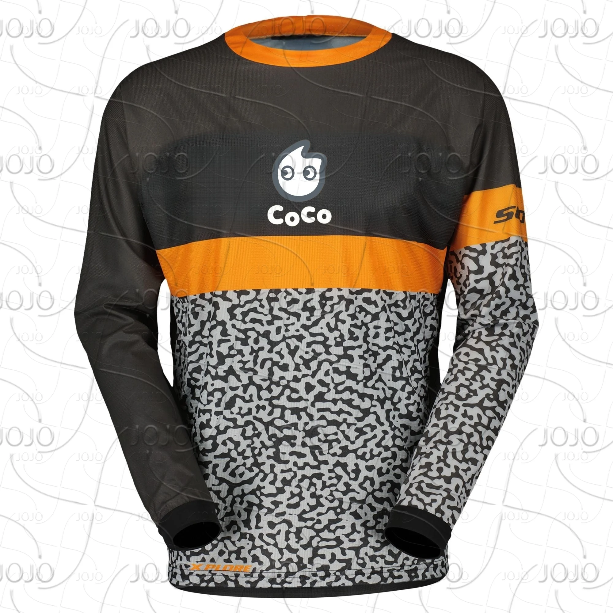 

Мотоциклетный трикотаж BMX, рубашки для горного велосипеда, MTB, внедорожный DH, черный мотоциклетный трикотаж, спортивная одежда для мотокросса, одежда для велосипеда