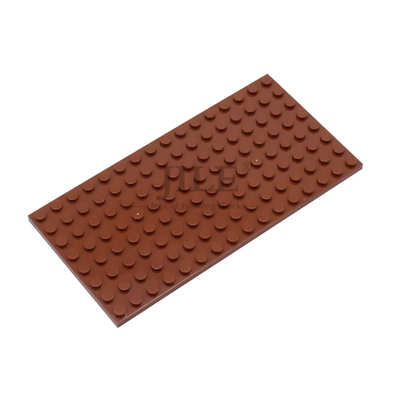 10 Stück Moc Kleine Grundplatte 8x16 92438 DIY Kreative Erleuchten Bausteine Bricks Kompatibel mit Baut Partikel zusammen