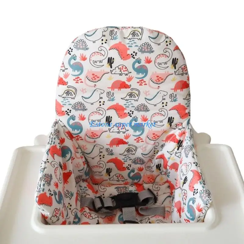090B Comfort Breathable Fabric High Chair Pad Cover for Baby Feeding Machine Washable