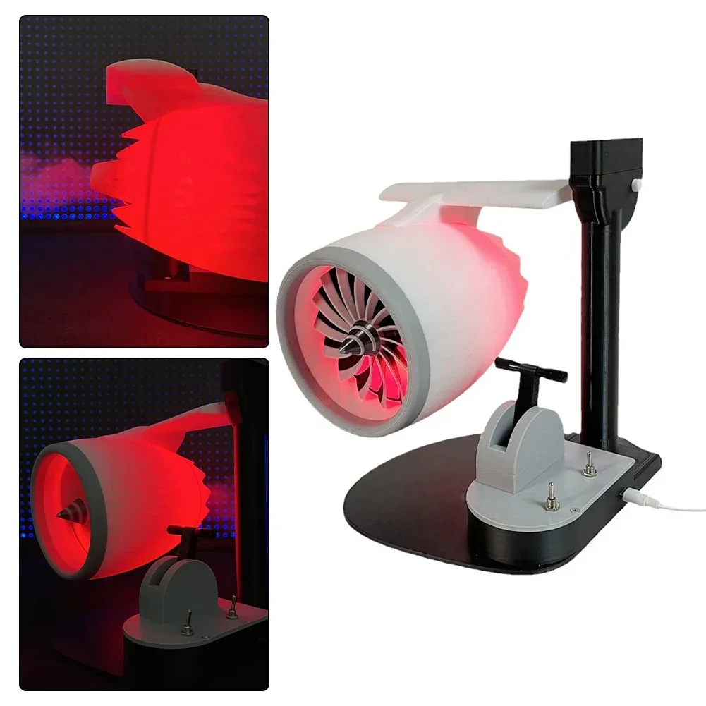 

Desktop Use Home Use Engine Fan USB Jet Fan Adjustable Airflow Compact Design Efficient Airflow Lightweight Alloys