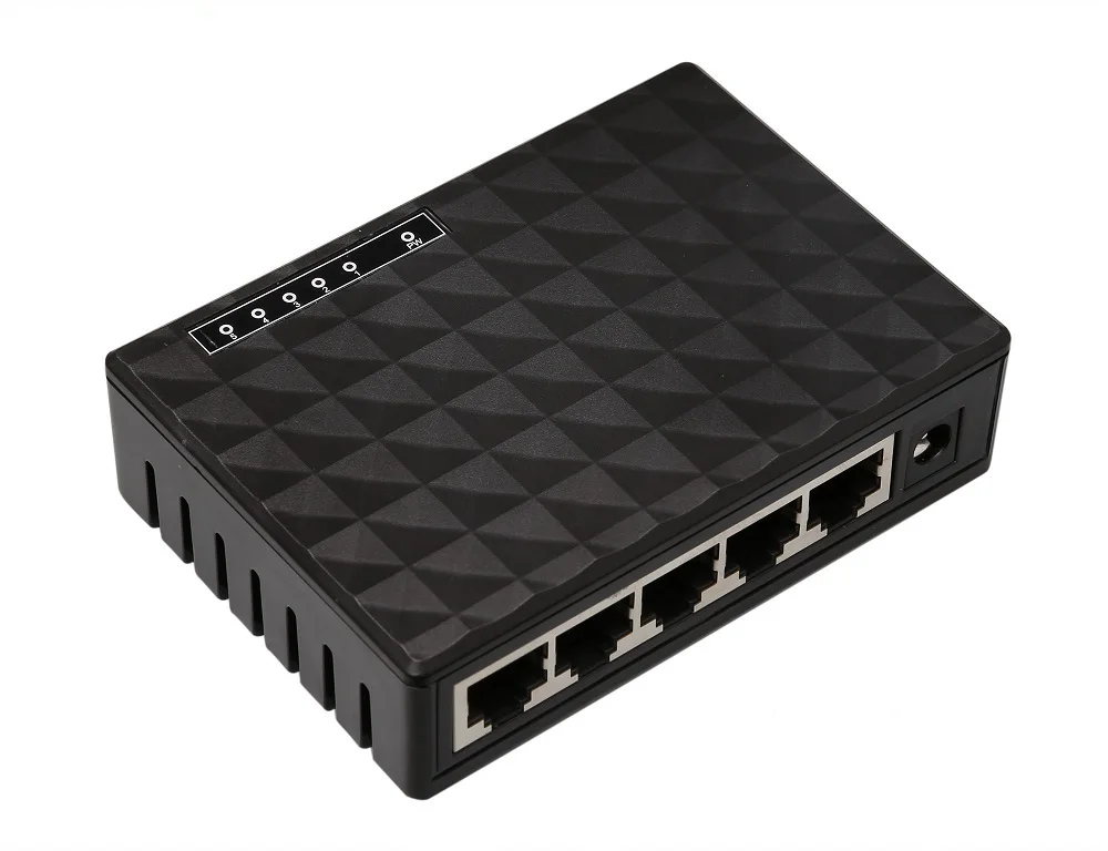 DIEWU 5 Port Gigabit 10G محول إيثرنت متوفر في المخزون